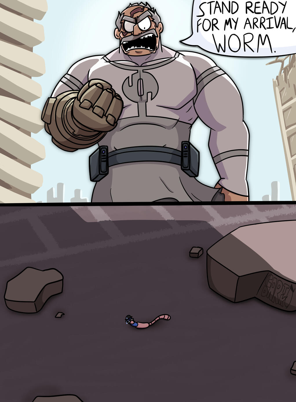 Fan art of the Prime show "Invincible"