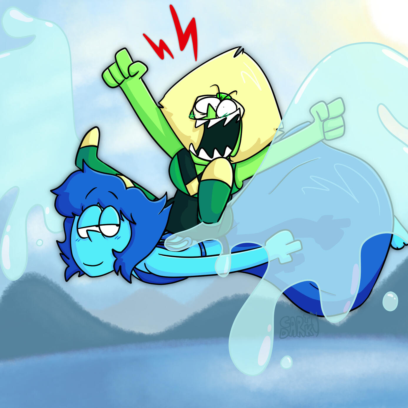 Fan art of the Cartoon Network show "Steven Universe"